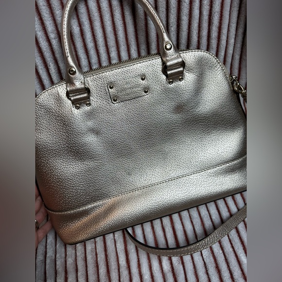 Kate Spade Rose Gold Cross Body Hand Bag - Picture 5 of 10